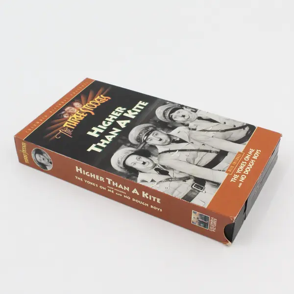 Three Stooges Higher Than A Kite VHS Tape 1993 B&W 