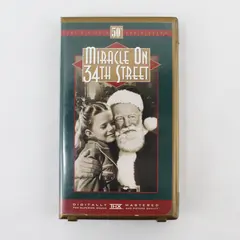 Miracle On 34th Street 50th Anniversary VHS Tape B&W 1997  