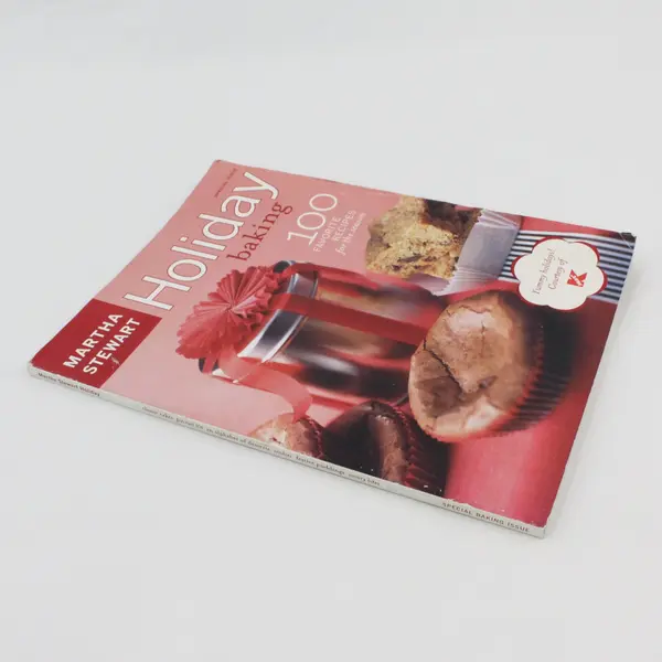 2002 Vintage Martha Stewart Special Issue Holiday Baking Magazine 100 Recipes