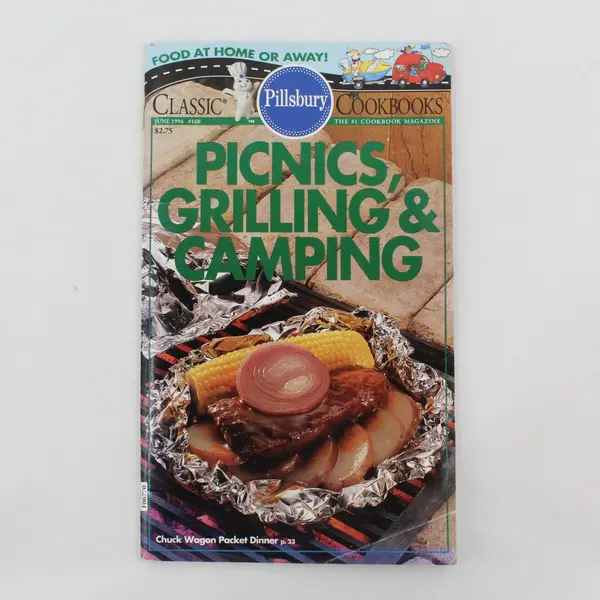 Pillsbury Classics Cookbooks No. 160 June 1994 Picnics, Grilling & Camping