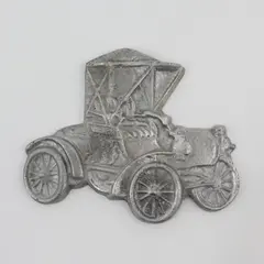 Vintage 1960s-1970s Cast Aluminum Ford Model T Touring Car Wall Plaque