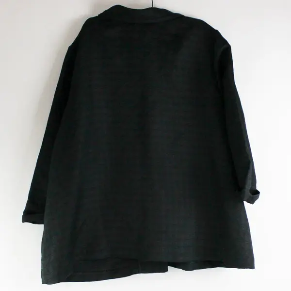 George Simonton Simonton Says Women's Black Button-Front Jacket Sz 18