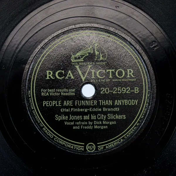 RCA Victor Spike Jones 20-2592 10in Shellac My Old Flame/People Are Funnier