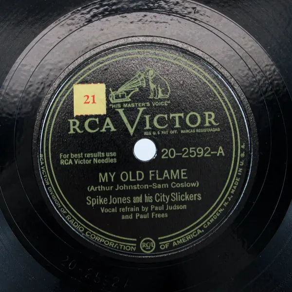 RCA Victor Spike Jones 20-2592 10in Shellac My Old Flame/People Are Funnier