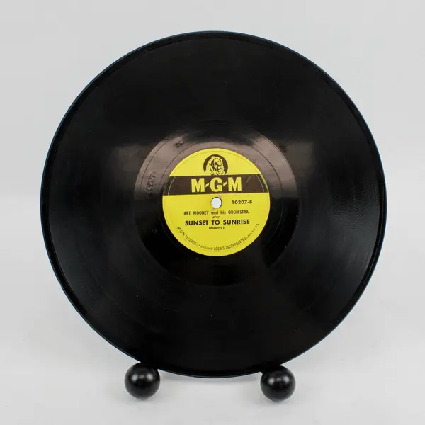 Art Mooney Blue Bird Of Happiness & Sunset To Sunrise 10" Shellac Record
