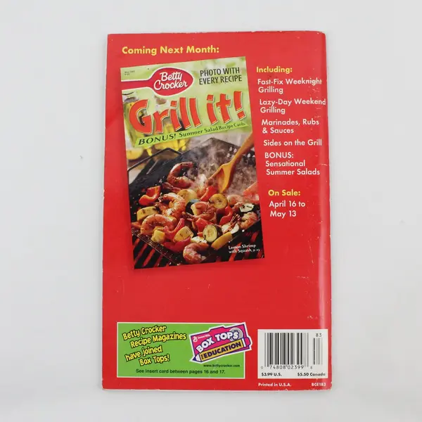 April 2002 #183 Betty Crocker Super Moist Cake Mix Recipes Booklet Pamphlet