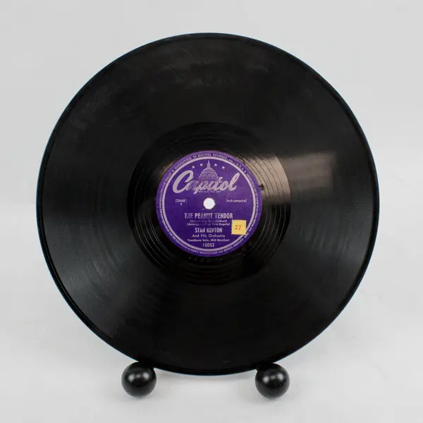 Stan Kenton The Peanut Vendor/Thermopolae 10" Shellac 78 RPM Capitol 15052