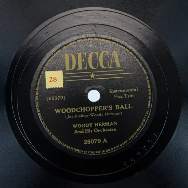 Woody Herman - Woodchopper's Ball & Indian Boogie Woogie 10" Shellac Record