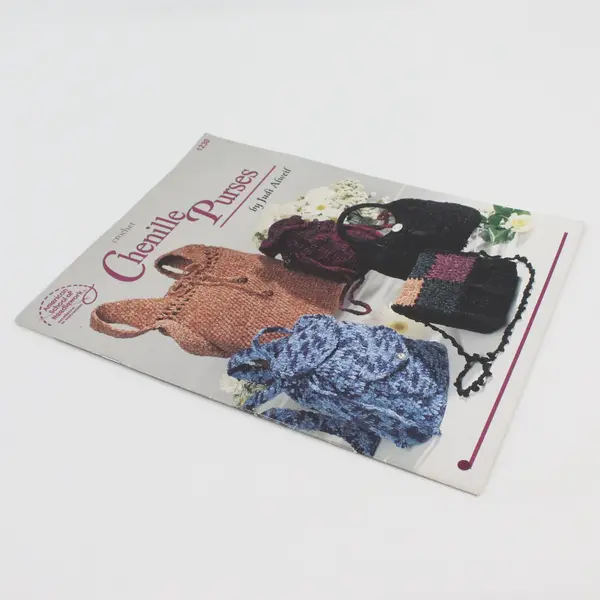 1996 American School of Needlework Crochet Booklet Chenille Purses 1230
