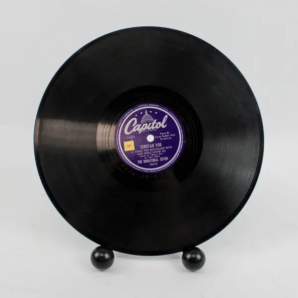 Red Ingle & The Natural Seven 15210 Serutan Yob/Oh! Nick-O-Deemo 10in Shellac 78