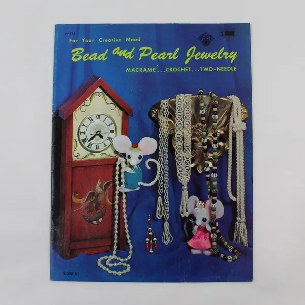 For Your Creative Mood Bead & Pearl Jewelry Craft Book 1971 H-191 16-99016