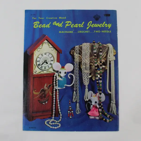 For Your Creative Mood Bead & Pearl Jewelry Craft Book 1971 H-191 16-99016