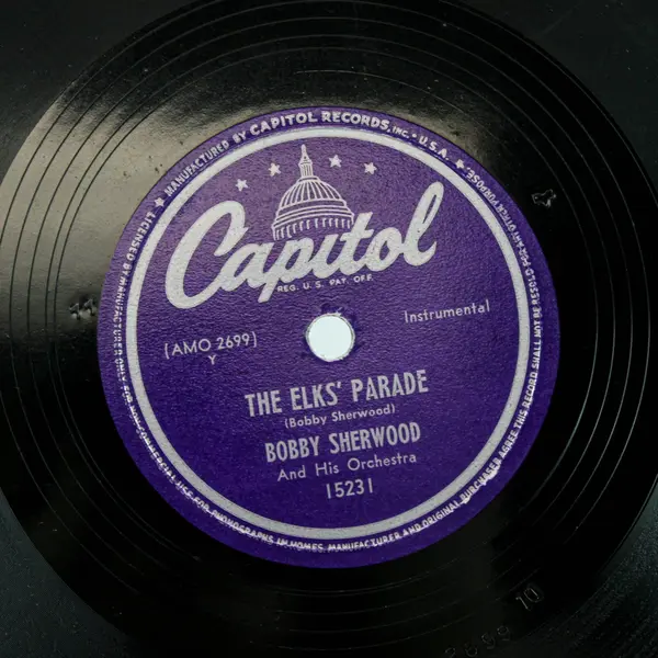 Bobby Sherwood And His Orchestra - The Elk's Parade / Sherwood's Forest 10" 