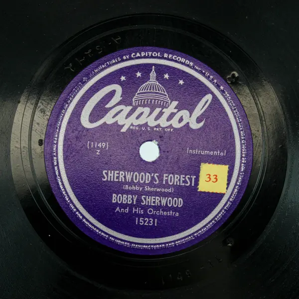 Bobby Sherwood And His Orchestra - The Elk's Parade / Sherwood's Forest 10" 