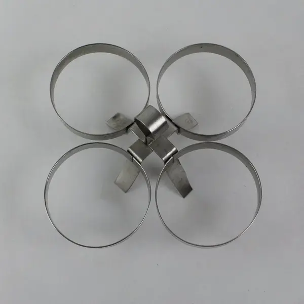 Nilsjohan Sweden Stainless Steel Condiment Set 4pc Serving Cups