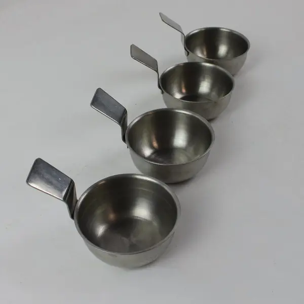 Nilsjohan Sweden Stainless Steel Condiment Set 4pc Serving Cups