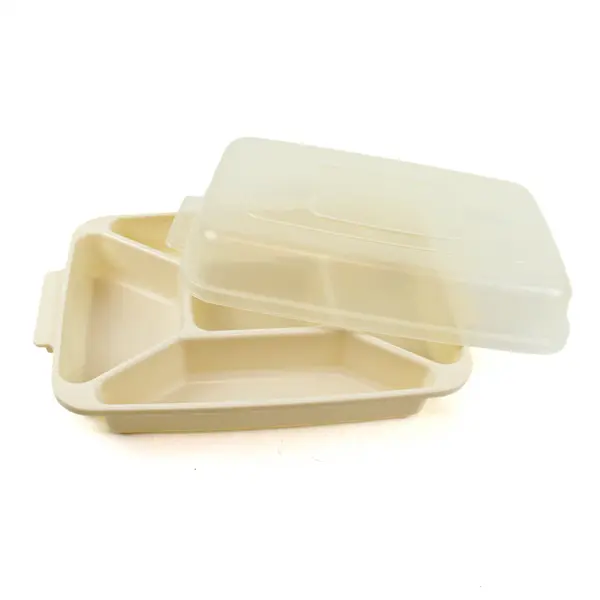Rubbermaid Servin' Saver 5-Compartment Food Storage Serving Container w/Lid