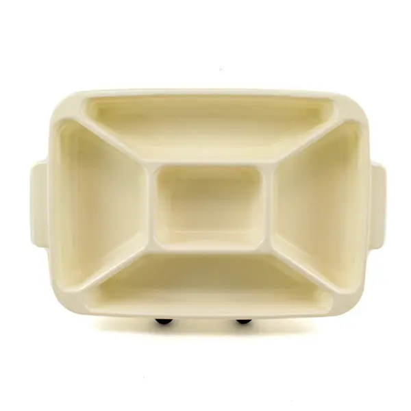 Rubbermaid Servin' Saver 5-Compartment Food Storage Serving Container w/Lid