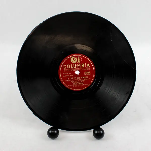 Lot of 6 78RPM 10in Shellac Discs Columbia Victor Brunswick Decca Cracked/Broken