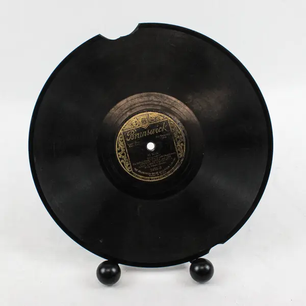 Lot of 6 78RPM 10in Shellac Discs Columbia Victor Brunswick Decca Cracked/Broken