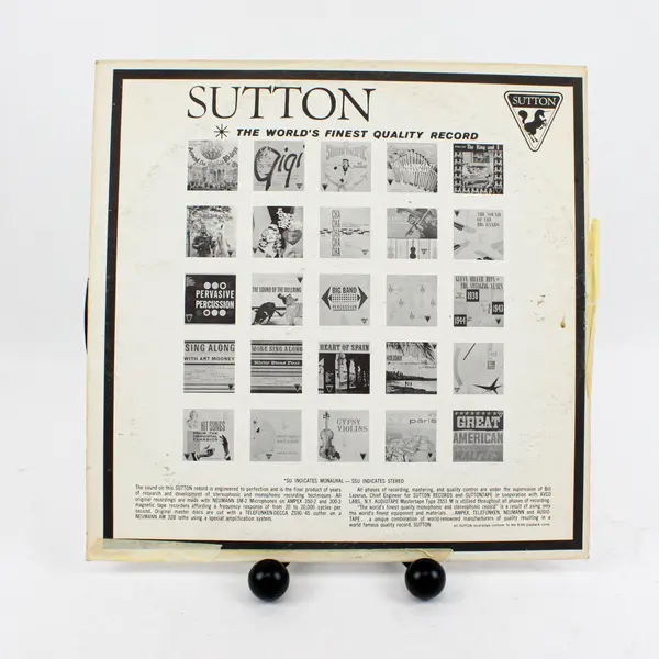 Sutton Gypsy Violins Hora Staccato Monaural Vinyl LP Record