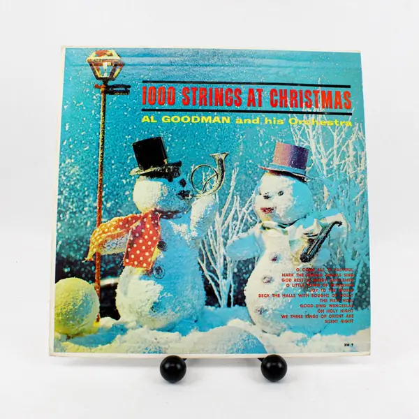 Al Goodman & His Orchestra 1000 Strings at Christmas LP Album