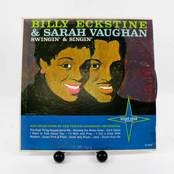Billy Eckstine Sarah Vaughan Swingin' & Singin' Guest Star LP G-1418 Jazz