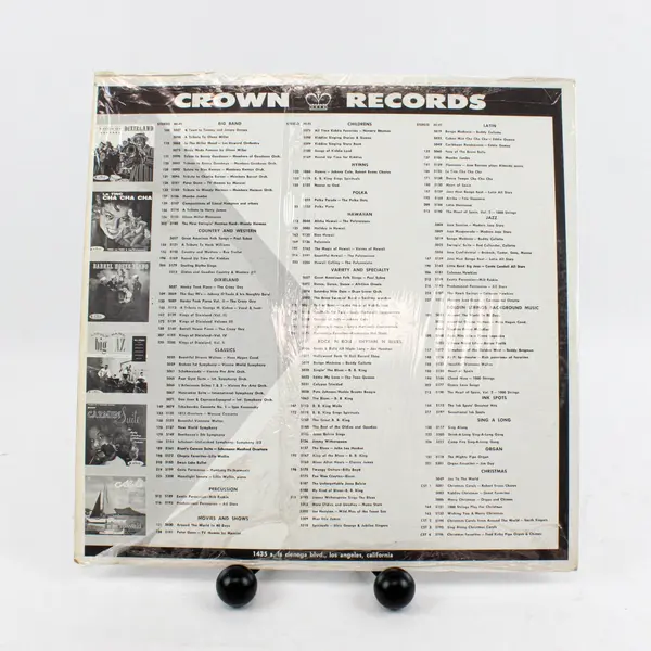 Dave Brubeck Quartet Paul Desmond Cal Tjader Stereo LP Crown Records