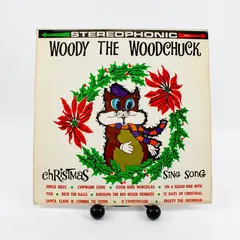 Woody the Woodchuck Christmas Sing Song Vinyl Record XMS-6 Stereo