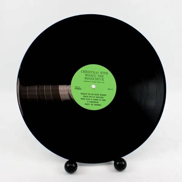 Woody the Woodchuck Christmas Sing Song Vinyl Record XMS-6 Stereo