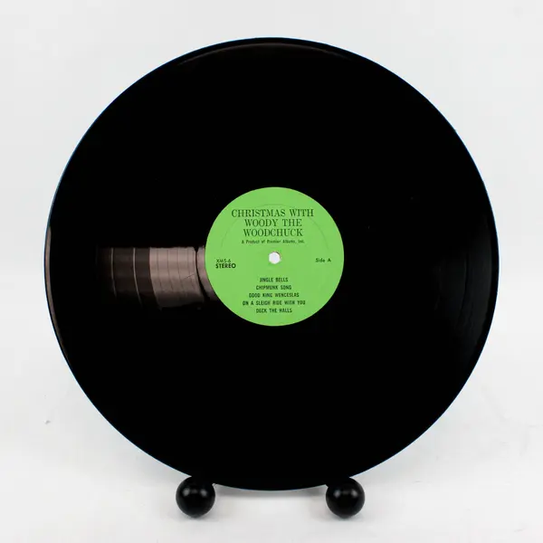 Woody the Woodchuck Christmas Sing Song Vinyl Record XMS-6 Stereo