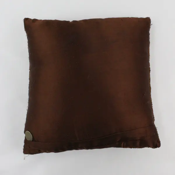 Pier 1 Multicolor Beaded Scallop Throw Pillow 12x12 Coastal Iridescent