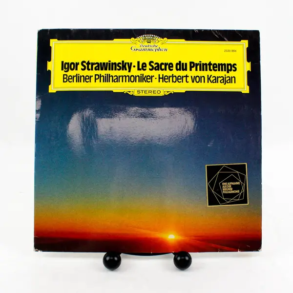Igor Stravinsky Le Sacre du Printemps LP Karajan Berliner DG 2530 884