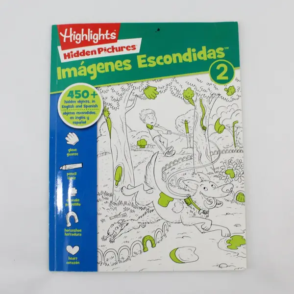 Highlights Hidden Pictures 2 English/Spanish Imágenes Escondidas 2018 1st Ed