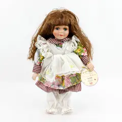 Phoenix Custom Promotions Sarah Barbara Lee Porcelain 12in Floral Dress Apron