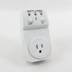 Wireless Remote Control Outlet Switch Plug-In Receiver Without Handheld Remote