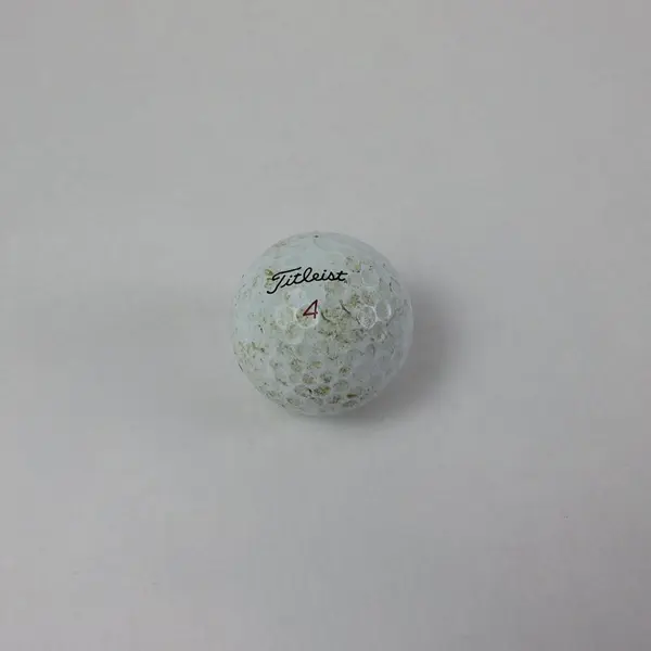 Titleist DT Golf Balls Set of 4 Used White Practice