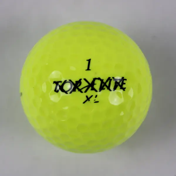 Lot of 4 Mixed Brand Used Golf Balls 3 White 1 Yellow Titleist Top-Flite