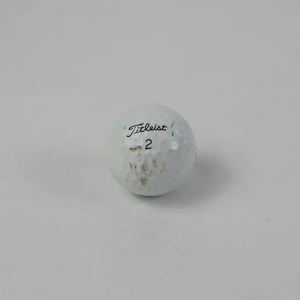 Titleist Golf Balls 4 Used Pre-Owned White Practice Casual Play