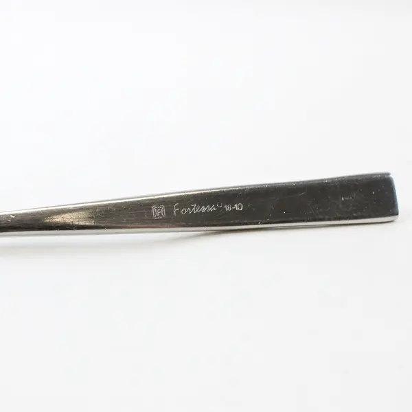 Lot of 3 Fortessa Stainless Steel Dinner Forks 8.5 in Unknown Pattern