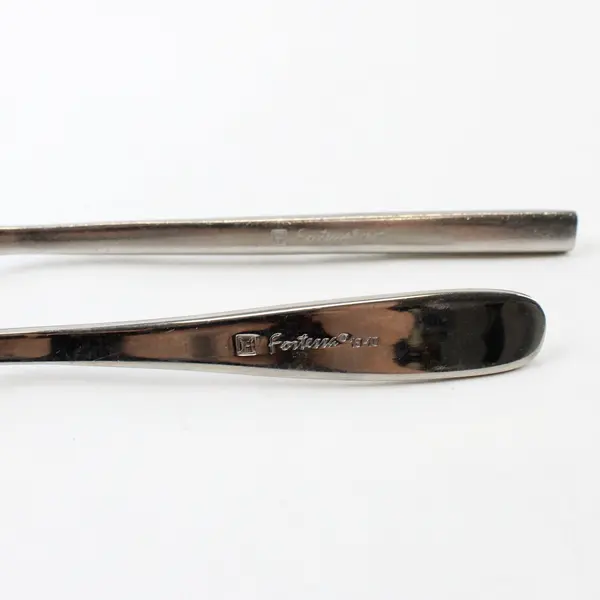 Lot of 3 Mixed Fortessa Stainless Steel Forks Unknown Patterns