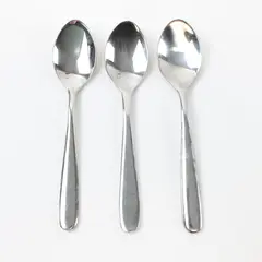 Lot of 3 Fortessa Stainless Steel Mini Spoons 5.5" in Unknown Pattern 