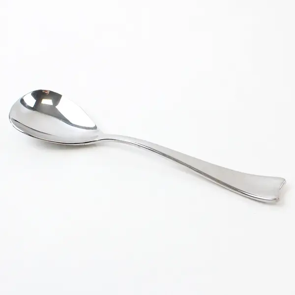 RLM Home Stainless Steel Triangular Chowder Spoon 7"