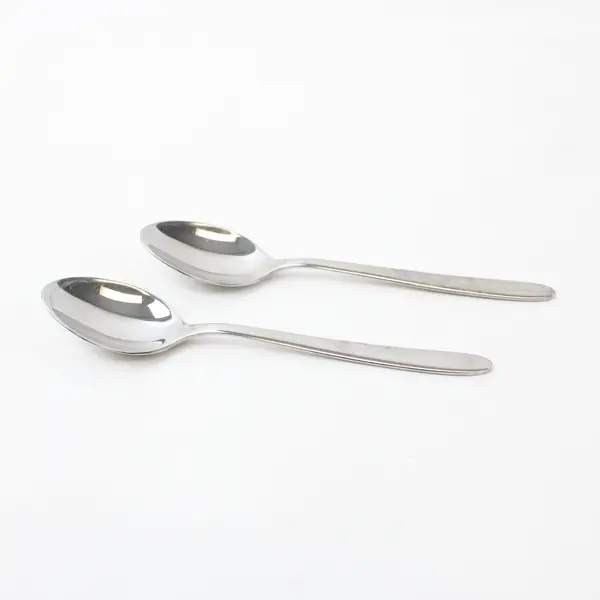 Lot of 2 WMF Cromargan Stainless Steel Mini Spoons 5 Inch