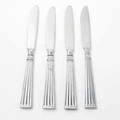 Lot of 4 Pfaltzgraff Savannah Stainless Steel Dinner Knives 9"