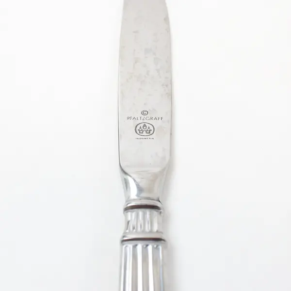 Lot of 4 Pfaltzgraff Savannah Stainless Steel Dinner Knives 9"