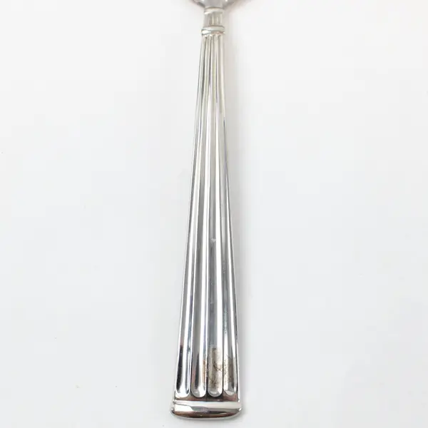 Lot of 2 Pfaltzgraff Savannah Stainless Steel Shell Serving Spoons 6"