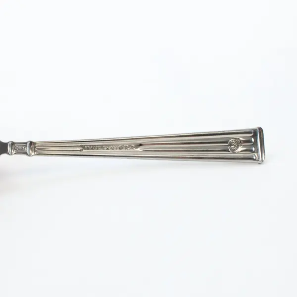Lot of 2 Pfaltzgraff Savannah Stainless Steel Shell Serving Spoons 6"