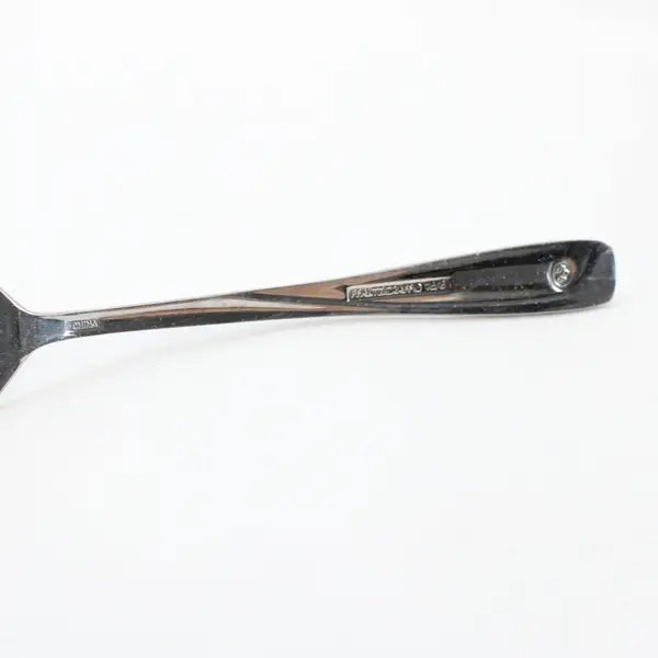Lot of 2 Pfaltzgraff Satin Echo Stainless Steel Salad Fork and Teaspoon