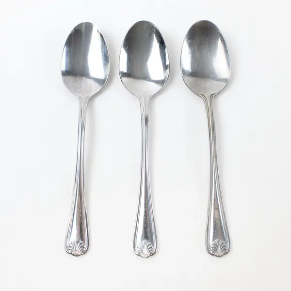 Lot of 3 Pfaltzgraff Sea Isle Stainless Steel Teaspoons 6 Inch